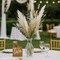 17” Natural Dried Flower Bouquet – Boho Pampas Grass Dried Floral Arrangement for Vase, Farmhouse Home Décor Indoor, Green Dried Flowers for Centerpiece Decoration